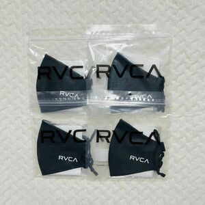 ラスト1点【新品未開封】RVCA ルーカ マスク ブラック　4枚セット