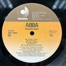 美盤 LP 帯付き アバ ABBA ヴーレ・ヴー Voulez - Vous 状態良好 DSP-5110 _画像7