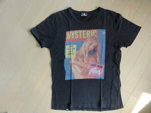 美品 HYSTERIC GLAMOUR HAVE MORE Fun 半袖Tシャツ 黒 Sサイズ 0261CT23