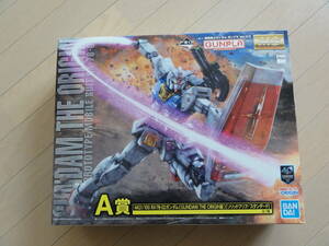 非売品・新品 MG 1/100 RX-78-02 (GUNDAM THE ORIGIN版) [ソリッドクリア/スタンダード] A賞 一番くじ マスターグレード