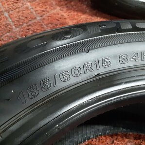 パF5088■185/60R15 84H 4本価格 BRIDGESTONE Ecopia EP150 送料無料 夏 ’21年 ヤリス ヴィッツ フィット シャトル インサイト アクアの画像9