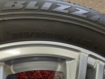 パF5108■215/60R16 95Q　4本価格　BRIDGESTONE BLIZZAK VRX　ストレンジャー　送料無料 冬 ’18年 16×6.5J +53 5穴 PCD114.3 ハブ径73㎜_画像10