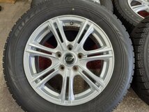 パF5108■215/60R16 95Q　4本価格　BRIDGESTONE BLIZZAK VRX　ストレンジャー　送料無料 冬 ’18年 16×6.5J +53 5穴 PCD114.3 ハブ径73㎜_画像2