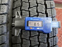 パF5149■145/80R12 80/78N LT　4本価格　GOODYEAR ICENAVI CARGO　送料無料 冬 ’18年 8分山 エブリイ キャリィ ハイゼット アクティ_画像5