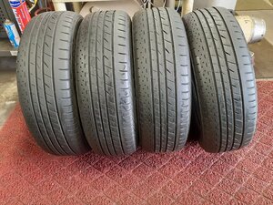 パF5175■195/65R15 91H　4本価格　BRIDGESTONE Playz PX-RV　送料無料 夏 ’17年 プリウス アテンザ セレナ ステップワゴン ヴォクシー