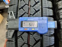 パF5182■155/80R14 88/86N LT　4本価格　BRIDGESTONE BLIZZAK VL1　送料無料 冬 ’21年 8分山 ADバン サクシード プロボックス NV150_画像2