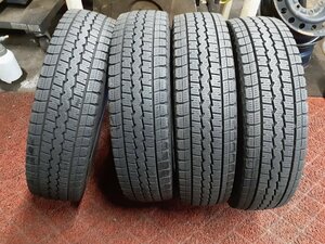 パF4538■155/80R14 88/86N LT　4本価格　DUNLOP WINTER MAXX SV01　送料無料 冬 ’19年 ADバン サクシード プロボックス NV150 商用車