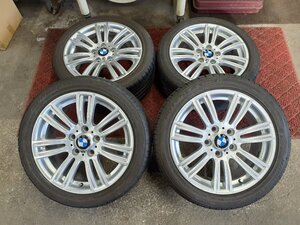 J7F5209■225/45R17 91W/245/40R17 91W　4本価格　BRIDGESTONE POTENZA S001 RFT　BMW 純正　送料無料 夏 17×7.5J/8J +43/+53 PCD120