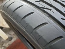 パF5243②■185/55R15 82V　2本のみ　BRIDGESTONE NEXTRY　送料無料 夏 ’17年 7.5分山 ｂB アクア ノート デミオ ベリーサ クー デックス_画像8