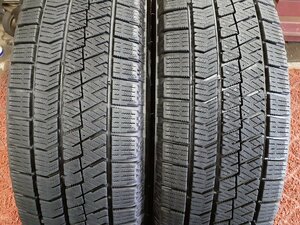 パF5249②■175/65R15 84Q　2本のみ　BRIDGESTONE BLIZZAK VRX2　送料無料 冬 ’21年 7分山 イグニス フィット アクア ヤリス スイフト