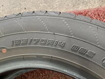 PF5300①■185/70R14 88S　1本のみ　DUNLOP ENASAVE EC204　送料無料 夏 ’22年 8分山 ポルテ カローラ プレミオ シエンタ フリード ノート_画像8