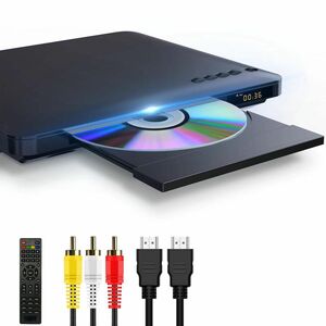 薄型HD DVDプレーヤー、テレビ用全地域、CPRM、USB、スリムデザイン