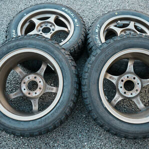 熊本発 MUDSTAR 165/65R14 1ヵ月使用の画像6