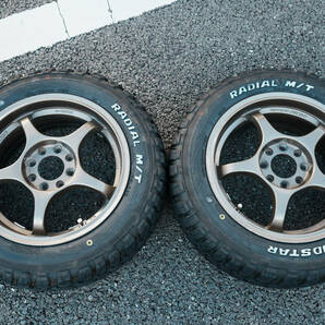 熊本発 MUDSTAR 165/65R14 1ヵ月使用の画像2