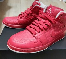 NIKE AIRJORDAN 1 RETRO PHAT PREMIER RED 375173-600 27.5cm ナイキ　エアジョーダン1 レトロ　プレミア　レッド　スニーカー　靴　赤_画像1