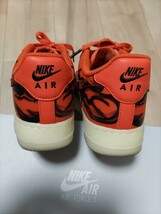 NIKE AIRFORCE1 '07 QS SKELETON 3.0 ナイキ　エアフォース1 スケルトン　ハロウィン　オレンジ　ブラック　26.5cm スニーカー　CU8067-800_画像7