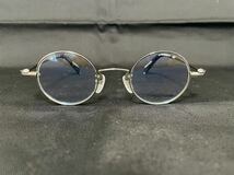 Yohji Yamamoto メガネフレーム YY1309 005 伊達眼鏡 未使用 美品 メタルフレーム シルバー_画像1