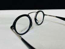 Yohji Yamamoto ヨウジ ヤマモト メガネフレーム YY5009 019 未使用 美品 伊達メガネ 丸型_画像7