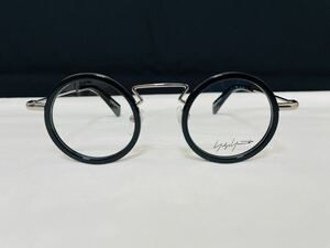 Yohji Yamamoto ヨウジ ヤマモト メガネフレーム YY1003 613 未使用 美品 伊達メガネ オシャレ 丸型 ブラック