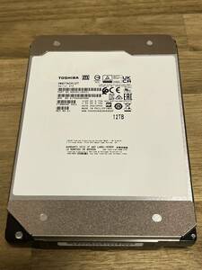 (n35) 東芝 MN07ACA12T 12TB 7200rpm SATA 内蔵HDD ヘリウムCMR