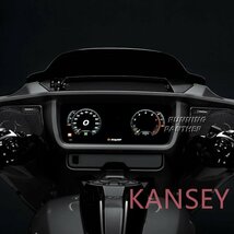 フロントガラス ウインドブレーカー デフレクター シールド Harley ハーレー CVO FLTRXSE ロードグライド 2023 ポリカーボネート_画像3