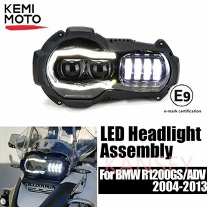 オートバイ LED ヘッドライトプロジェクター BMW R1200GS 2004-2012 R 1200GS ADV