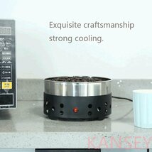 コーヒー豆クーラー コーヒー焙煎冷却機 二重層 600ｇ 1000gコーヒー豆の焙煎用ラジエーター 業務用 家庭用100-110V (600g)_画像5