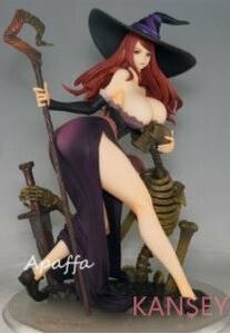 ドラゴンズクラウン オーキッドシード ソーサレス 21cm アニメ ゲーム セクシーガール フィギュア pvc