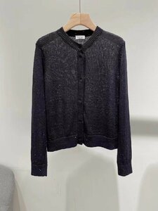 Brunello Cucinelli　ブルネロクチネリ　レディース　カーディガン　羽織り　亜麻使用　S