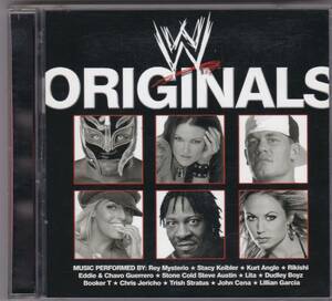 WWE ORIGINALS　プロレスリング　スティーブ・オースティン　ブッカー・T　クリス・ジェリコ　CD+DVD　国内盤