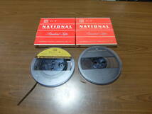 NATIONAL　PANASONIC　オープンリールテープ　4ch視聴用テープ　ナショナル　パナソニック　中古　2本_画像1