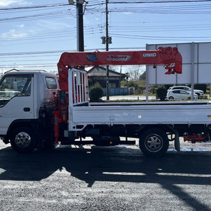 【諸費用コミ】:平成18年 日産 アトラス いすゞエルフOEM ユニック6段ラジコンクレーン 積載3000kg 外装仕上済み 走行11の画像9