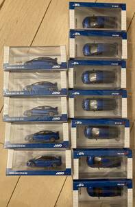 セール　　INNO models 1/64 HONDA CIVIC TYPE-R FD2 青　　12台セット　　在庫処分