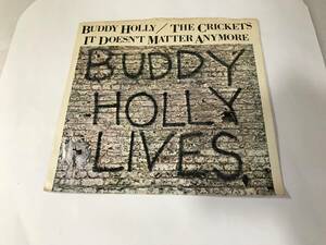 Buddy Holly/MCA-40905/Picture Sleeve/Promo/It Doesn't Matter Any More/1978