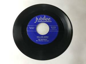 The Heartbeats/Jubilee 45-5202/Boil And Bubble/Finally/1955