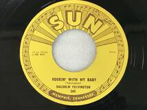 Malcolm Yelvington/Sun 246/Rockin' With My Baby/It's Me Baby/1956_画像2