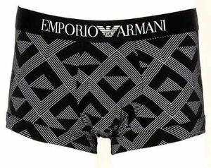  стандартный новый товар неношеный EMPORIO ARMANI Emporio Armani стрейч хлопок образец Mix боксеры BLACK Eagle 