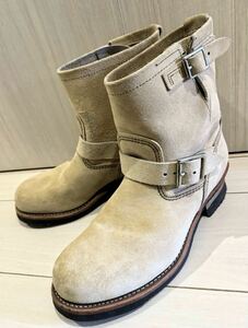 REDWING ENGINEER BOOTS 2965 レッドウィング ショート スエード エンジニアブーツ スチールトゥ 8 ENGINEER (ST)