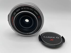 ジャンク品 パナソニック　LUMIX G X VARIO PZ 14-42mm F3.5-5.6 ASPH　前キャップ付き　panasonic 外観美品級