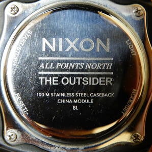 NIXON ニクソン アウトサイダー THE OUTSIDER ブラック 作動品の画像6