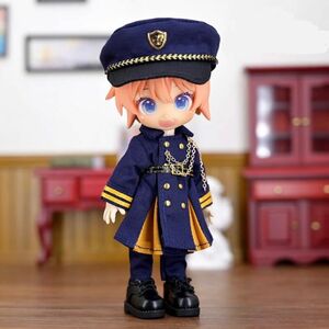 オビツ11 軍服 セット ネイビー ねんどろいど どーる ジャケット パンツ 帽子 1/12 ドール 人形 制服 紺色 あまむす