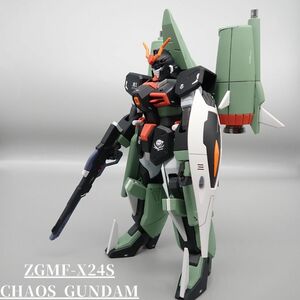 Art hand Auction منتج نهائي مطلي بنسبة 1/100 من Chaos Gundam, شخصية, جاندام, جاندام دعوى المحمول