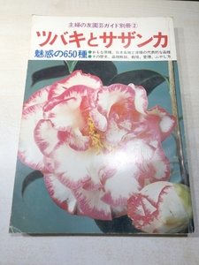 主婦の友園芸ガイド別冊　ツバキとサザンカ　魅惑の650種　主婦の友社　昭和51年発行　送料300円　【a-5292】