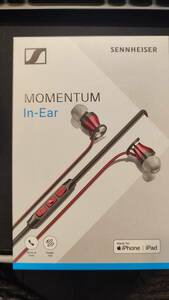 【未開封品】SENNHEISER 有線イヤフォン MOMENTUM In-Ear