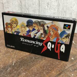 SQUARE/スクウェア ロマンシング サ・ガ Romancing Sa・Ga スーパーファミコン RPG 24c菊TK