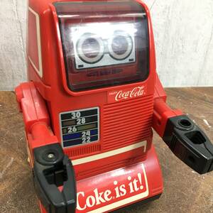 当時物 Coca-Cola コカ・コーラ トーキングロボット ラジコン 非売品 昭和レトロ ジャンク 24C菊HG