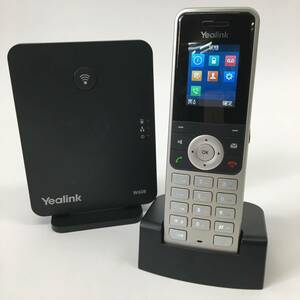 Yealink DECT IP Phone W53H W60B 無線 電話 ワイヤレス 通電確認済 24c菊TK③