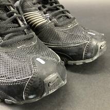 NIKE ナイキ SHOX TURBO8 ショックスターボ メンズ スニーカー 25cm 黒 ブラック 344951-002 箱付き 靴 24c菊HG _画像3