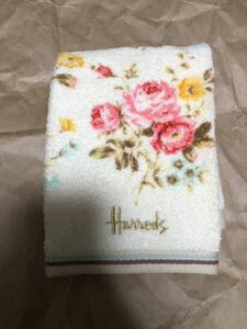 新品　Harrods ハロッズ　ハンドタオル　ハンカチタオルハンカチ 