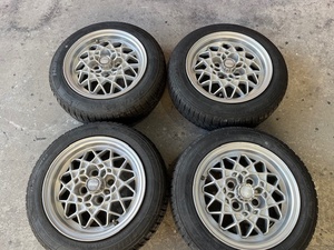 当時物　BBS 　PCD100　6J　軽自動車